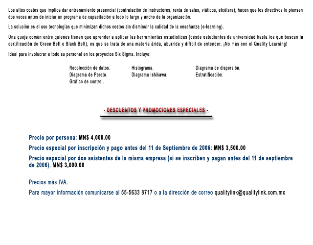 INFORMACI�N Y REGISTRO EN LINEA �Click Aqu�!